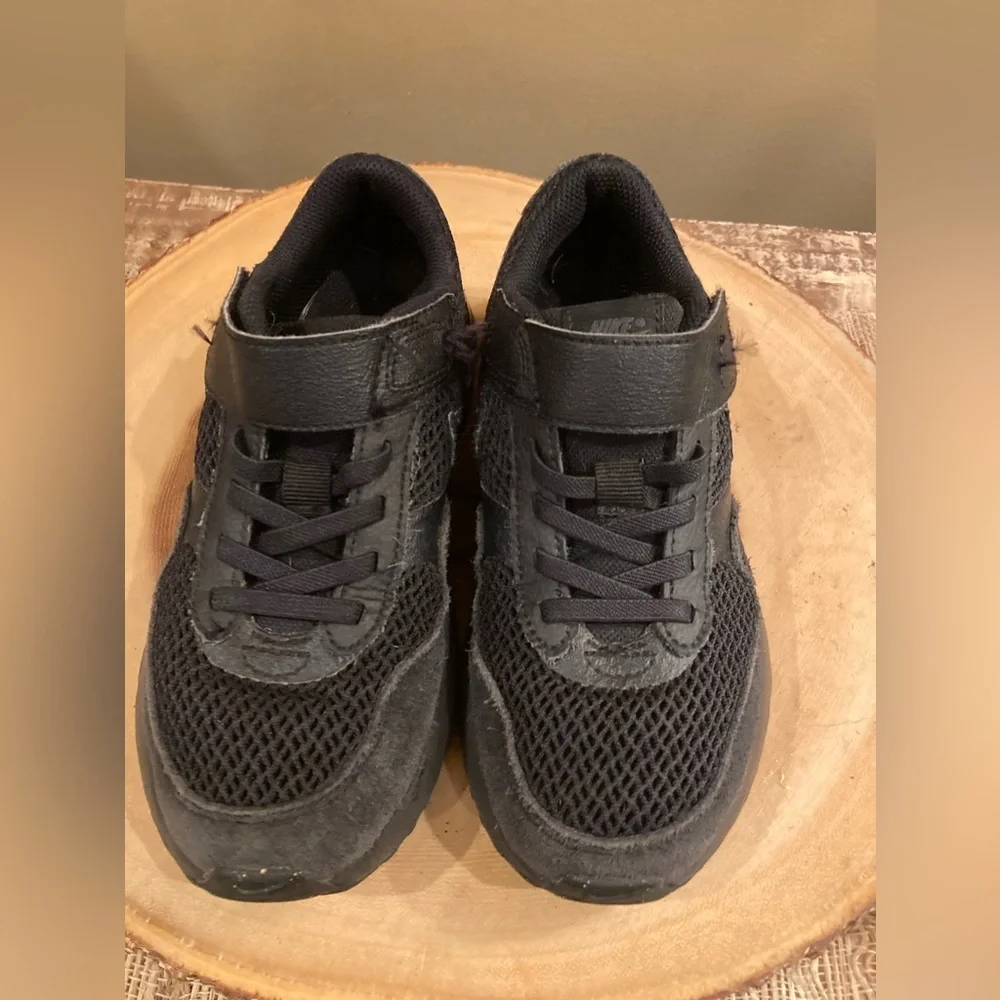 Nike Shoes Youth 1Y Air Max SYSTM Sneaker Black Mesh Comfort Low Top‎ DQ0285-004